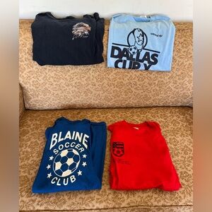 Vintage Y2K / 90s t shirt lot of 4 men’s size large